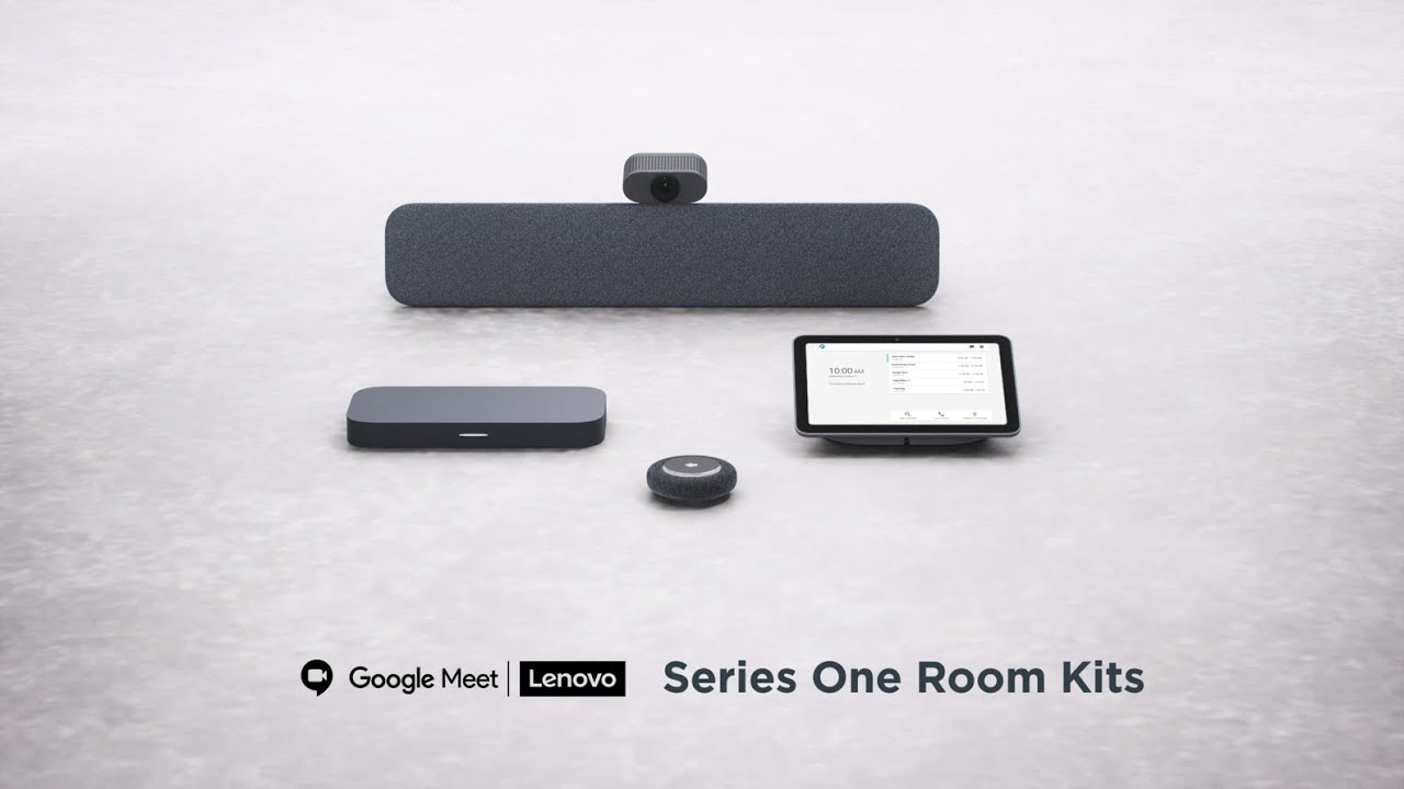 Google Meet Series One Room Kits from Lenovo - youtube