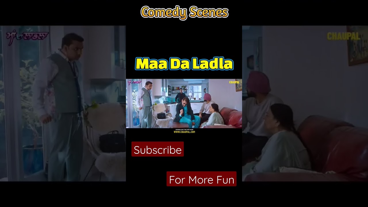 🤣😂🤣comedy scenes maa da ladla #comedy #youtubeshorts #shorts