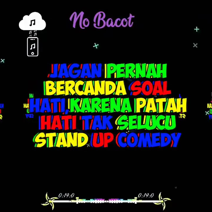 Status WA ,ini hati bukan STAND UP COMEDY