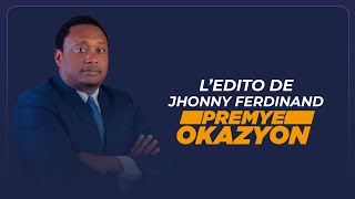 EDITORYAL JOHNNY FERDINAND 30 AVRIL 2024 || Aprè konbyen ankò peyi ap gen yon gouvènman nòmal ....