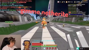 Mj owns you bullies people in full netherite