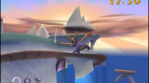 Spyro Gateway to Glimmer Walkthrough Part 9- Ocean Speedway