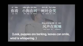 小美满｜周深｜歌词｜Little Bliss| Charlie Zhou Shen| En Cn Pinyin Lyrics Translation| Mandarin