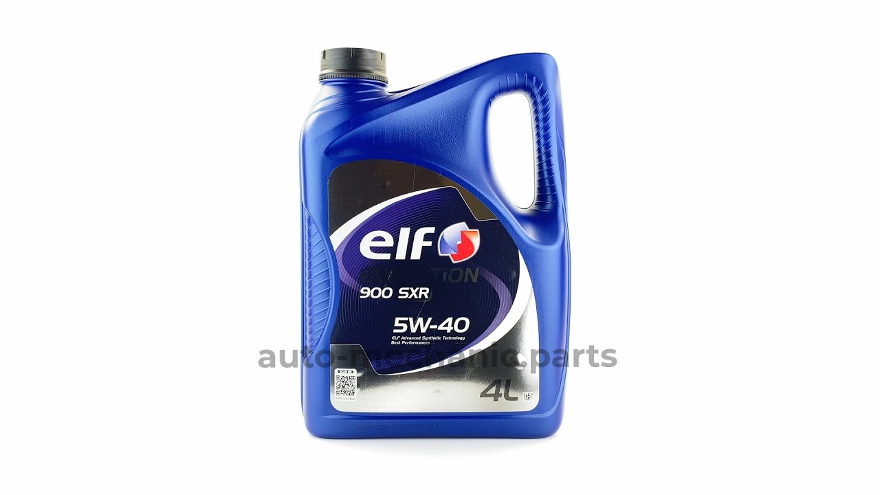 Моторное масло ELF EVOLUTION 900 SXR 5W-40 4л