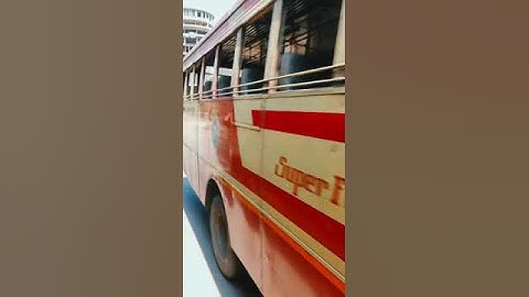 KSRTC SUPER FAST ENTRY VIDEO|KSRTC BUS I LOVE MY AANAVAVANDI