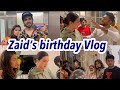 Zaid Darbar birthday Vlog 😎 |Gauhar khan|Zaid Darbar|Awez Darbar|Moonzarin|ShezaanShaikh|Familyvlog