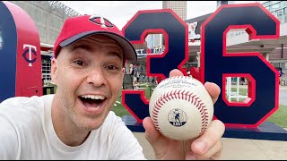 I flew to Minnesota JUST to catch an ULTRA-RARE baseball! (Jim Kaat Day at Target Field)