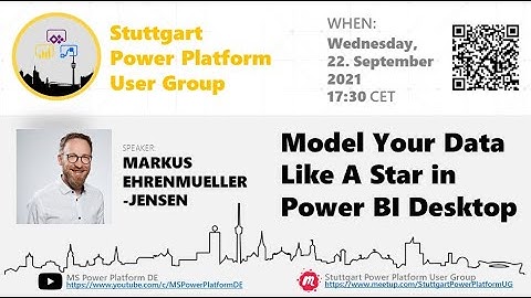 Model Your Data Like A Star in Power BI Desktop by Markus Ehrenmueller Jensen