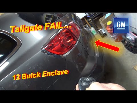 HELP! My Trunk Won't OPEN! (Buick Enclave)