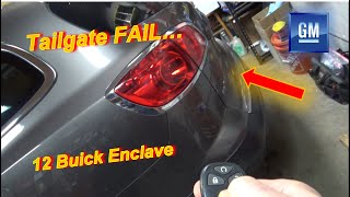 HELP! My Trunk Won't OPEN! (Buick Enclave)