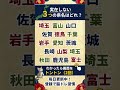 ⛰️都道府県クイズ⛰️認知症予防に！脳トレクイズで脳の若返り #41