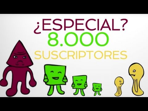 ¿Especial? 8.000 suscriptores. ¡Gracias!