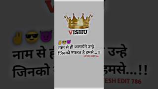 Vishu Name Status