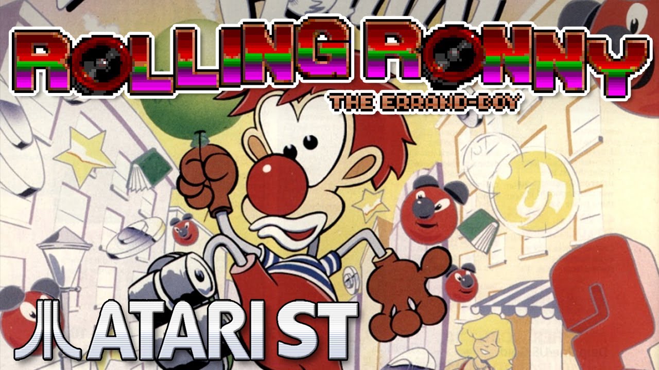 Rolling Ronny - Quick Look - Atari ST - YouTube
