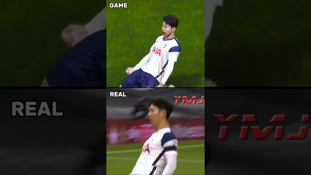 SON Goal Recreated in Pes 21 