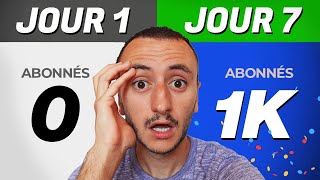 La MEILLEURE Stratégie pour avoir 1000 Abonnés sur YouTube