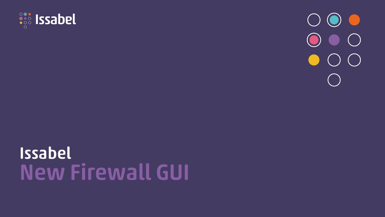 Issabel - New Firewall GUI - YouTube
