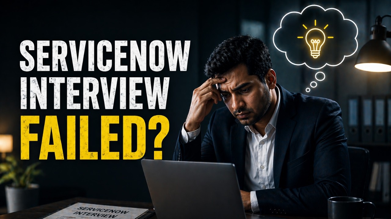 Realtime ServiceNow Developer Interview Experience | Why Your Self ...