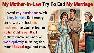 My Bad Mother in Law Tried To End My Marriage _ Learn English With Story 🔥 || Graded Reader📚