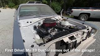 My First Drive 73 Duster 340 Project Car