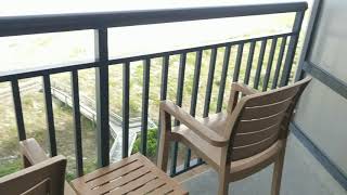 Our room at Shell Island Beach Resort Wilmington NC