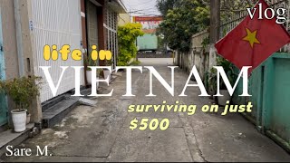 Daily Life in DANANG 🇻🇳 Surviving on Just $500 a Month | Living on a Budget #danang #vietnam #vlog