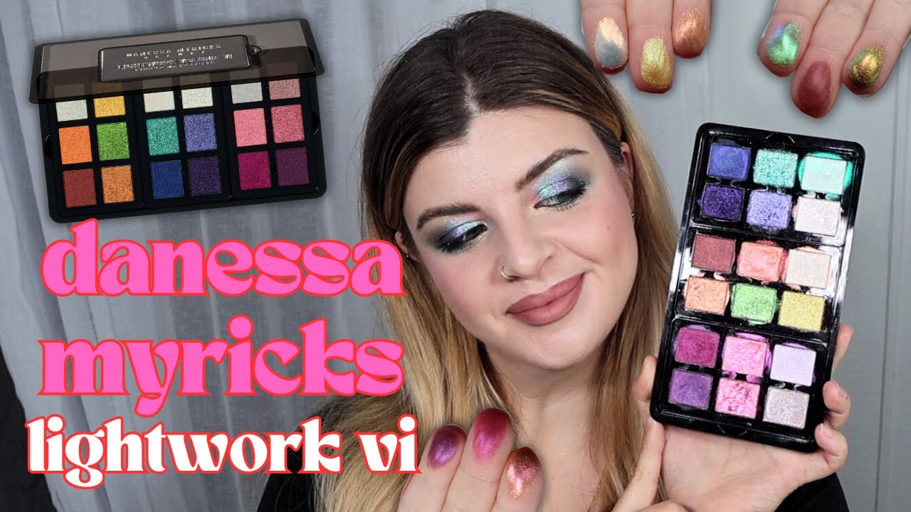 Danessa Myricks Lightwork VI paletta ✨ smink, swatch, demo 🤩