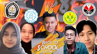 PEREMPAT FINAL TEST PENGETAHUAN MAHASISWA UNS VS UNJ VS UNDIP VS UPI - BACK TO SCHOOL