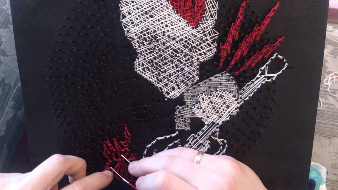 String Art Rock YouTube