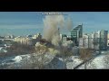 Снос башни в Екатеринбурге  взрыв
