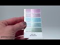 Inline Foil Business Card Swatch | Primoprint