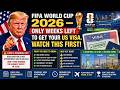 FIFA World Cup 2026 — Only Weeks Left to Get Your US Visa. Watch This First