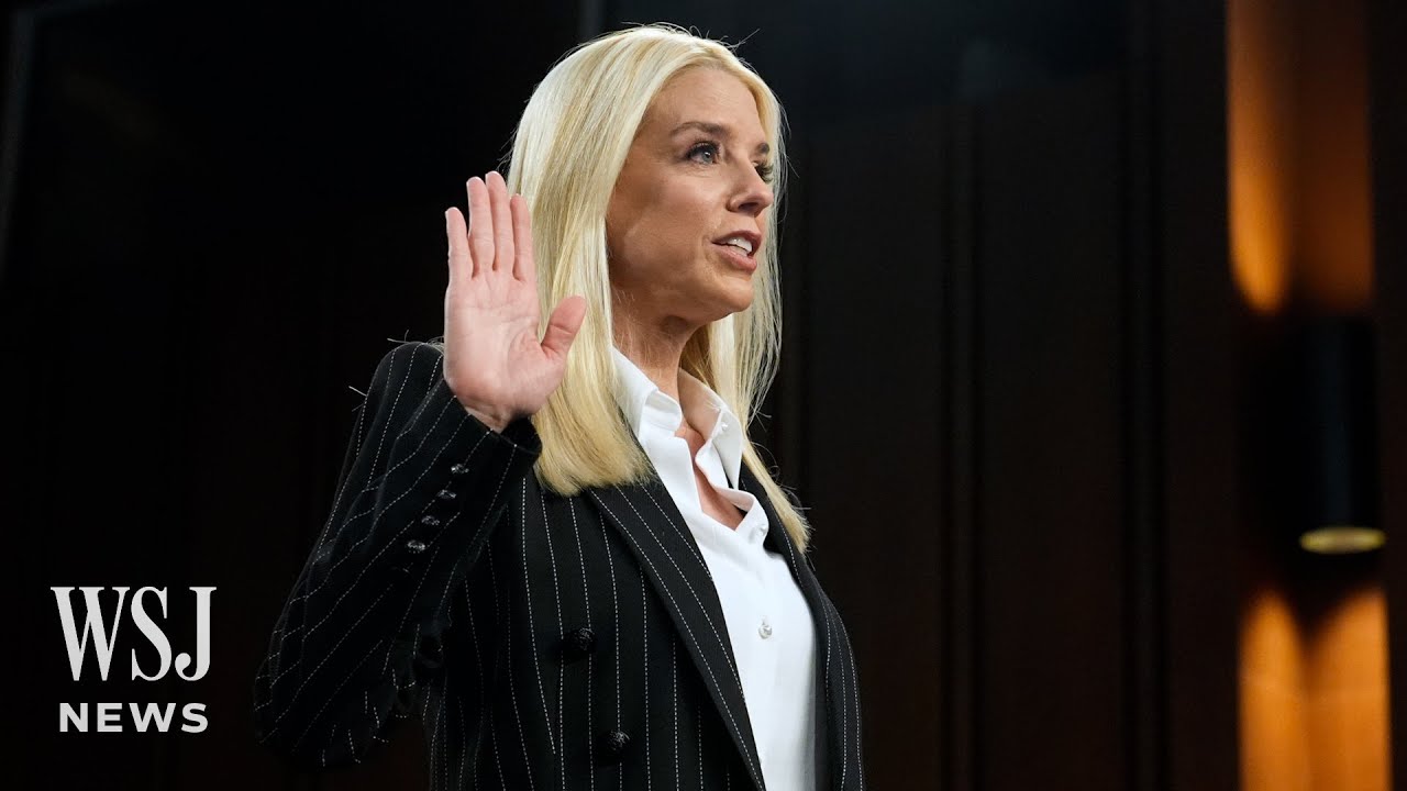 Pam Bondi Grilled During Confirmation Hearing: Four Key Moments | WSJ News