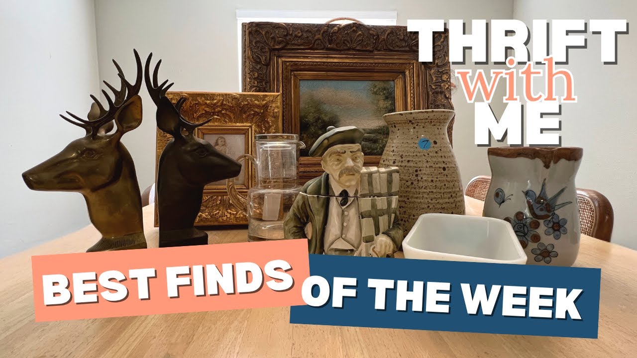 Thrift Finds of the Week | Thrift with Us