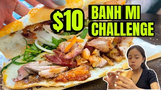 Best Street Food in Viet Nam | $10 Challenge Banh Mi Nha Trang in 1 Day | ĂN SẬP Bánh Mì Nha Trang!!