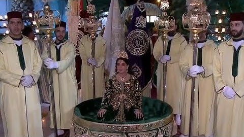 عرس اسطوري مغربي بدخلة ملكية عروسة مغربية وعريس هندي 🤵👰🤴👸🇲🇦