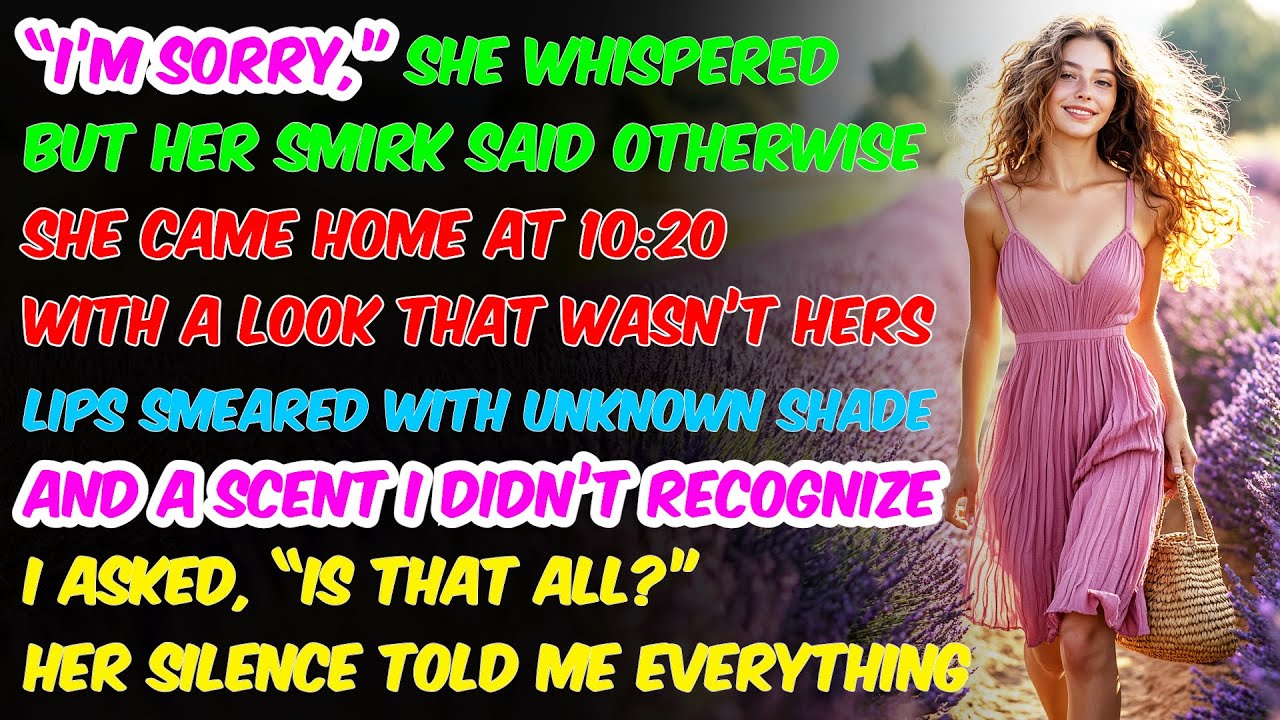 At 10:20PM, She Whispered 'Sorry'—But the Clue Left Behind Screamed Betrayal