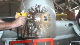 Clayton's 9 CYLINDER RADIAL ENGINE