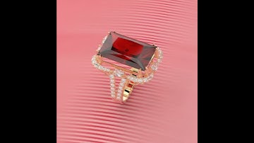 Jewelry Rendering Service | Men Ring | Studio Virtual Reality | Matrix | Rhino | Diamond