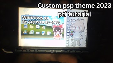 How to make psp PTF themes 2023!! no modding required!