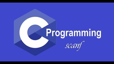 08# LANGAGE C   LA FONCTION SCANF #الدارجة المغربية