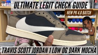 ULTIMATE LEGIT CHECK GUIDE | TRAVIS SCOTT JORDAN RETRO 1 LOW OG MOCHA | SCARY THEY GOT THIS RIGHT