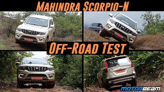 Off-Roading In 2022 Mahindra Scorpio-N Diesel 4x4 AT | MotorBeam हिंदी