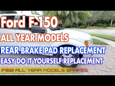 Ford F150 Rear Brake pad and Rotor replacement – All Model- Easy DIY