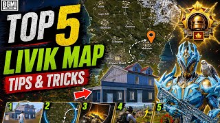 Bgmi Livik Pro Tips And Tricks | Top 5 Tricks to Surprise Campers &amp; Get More Finishes In Livik