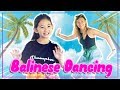 Kid Learns Balinese Dancing