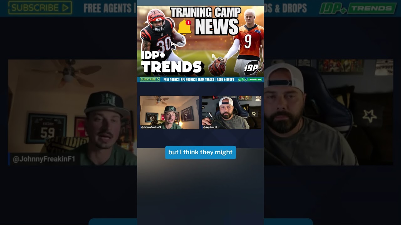 Deep Fantasy Football Stud: Jermaine Burton vs. Andrei Iosivas