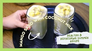 How to make dhaba style Chia Seed Pudding With Coconut Milk And Fresh Mangoes at home