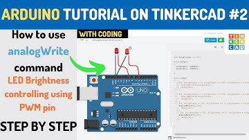 How to control LED brightness in Arduino💡How to use PWM pins in Arduino🔹What is Analog Write command