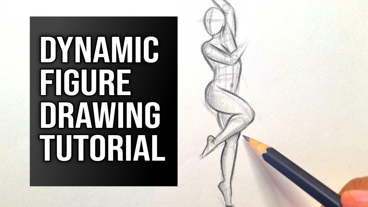 Dynamic Figure Drawing Course How to draw Dynamic human figure Sketch drawing | Sketching Tutorial ...